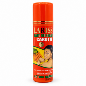 Lait  Éclaircissantcorporel Larissa à la carotte – Soin hydratant pour le corps